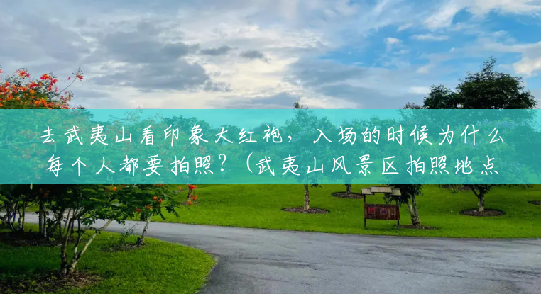 去武夷山看印象大红袍,入场的时候为什么每个人都要拍照?(武夷山风景区拍照地点) 去武夷山看印象大红袍,入场的时候为什么每个人都要拍照?(武夷山风景区拍照地点)