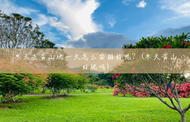 冬天去黄山玩一天怎么安排好呢?(冬天黄山好玩吗) 冬天去黄山玩一天怎么安排好呢?(冬天黄山好玩吗)
