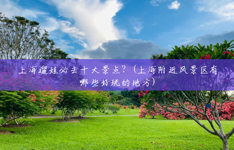 上海遛娃必去十大景点?(上海附近风景区有哪些好玩的地方) 上海遛娃必去十大景点?(上海附近风景区有哪些好玩的地方)