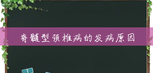 脊髓型颈椎病的发病原因 脊髓型颈椎病的发病原因
