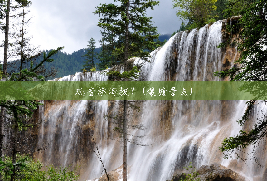 观音桥海拔？(壤塘景点)