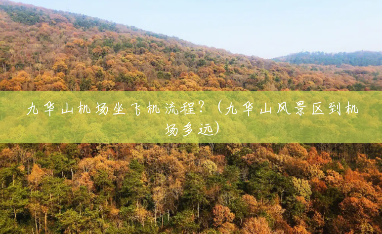 九华山机场坐飞机流程?(九华山风景区到机场多远) 九华山机场坐飞机流程?(九华山风景区到机场多远)