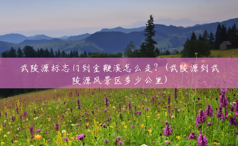 武陵源标志门到金鞭溪怎么走?(武陵源到武陵源风景区多少公里) 武陵源标志门到金鞭溪怎么走?(武陵源到武陵源风景区多少公里)
