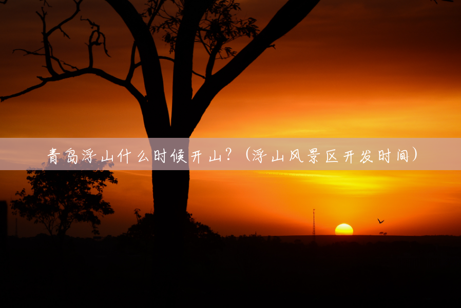 青岛浮山什么时候开山？(浮山风景区开发时间)
