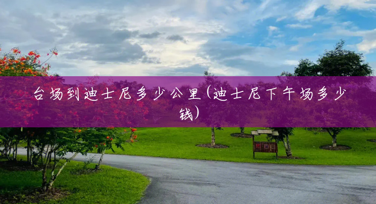 台场到迪士尼多少公里(迪士尼下午场多少钱) 台场到迪士尼多少公里(迪士尼下午场多少钱)