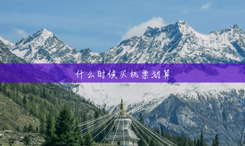 什么时候买机票划算
