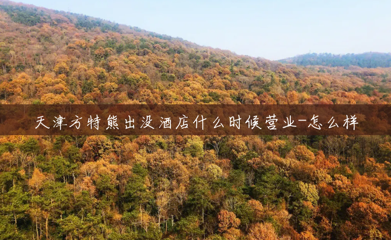 天津方特熊出没酒店什么时候营业-怎么样 天津方特熊出没酒店什么时候营业-怎么样
