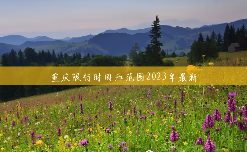 重庆限行时间和范围2023年最新 重庆限行时间和范围2023年最新