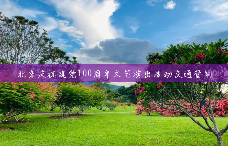 北京庆祝建党100周年文艺演出活动交通管制 北京庆祝建党100周年文艺演出活动交通管制