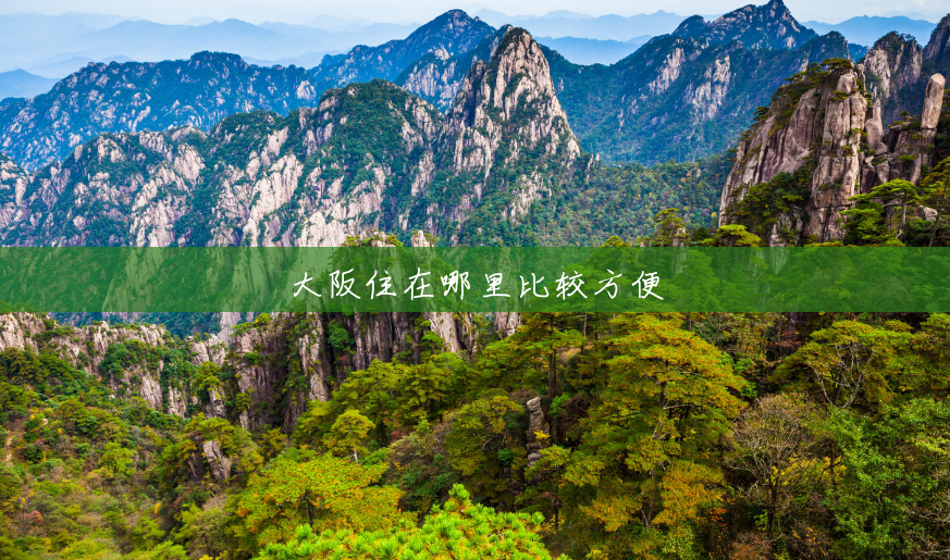 大阪住在哪里比较方便 大阪住在哪里比较方便