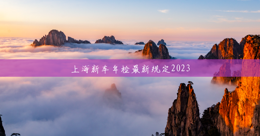 上海新车年检最新规定2023