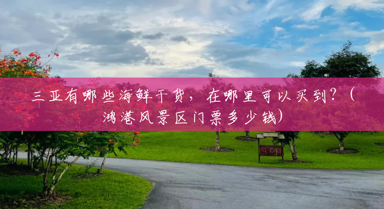 三亚有哪些海鲜干货,在哪里可以买到?(鸿港风景区门票多少钱) 三亚有哪些海鲜干货,在哪里可以买到?(鸿港风景区门票多少钱)