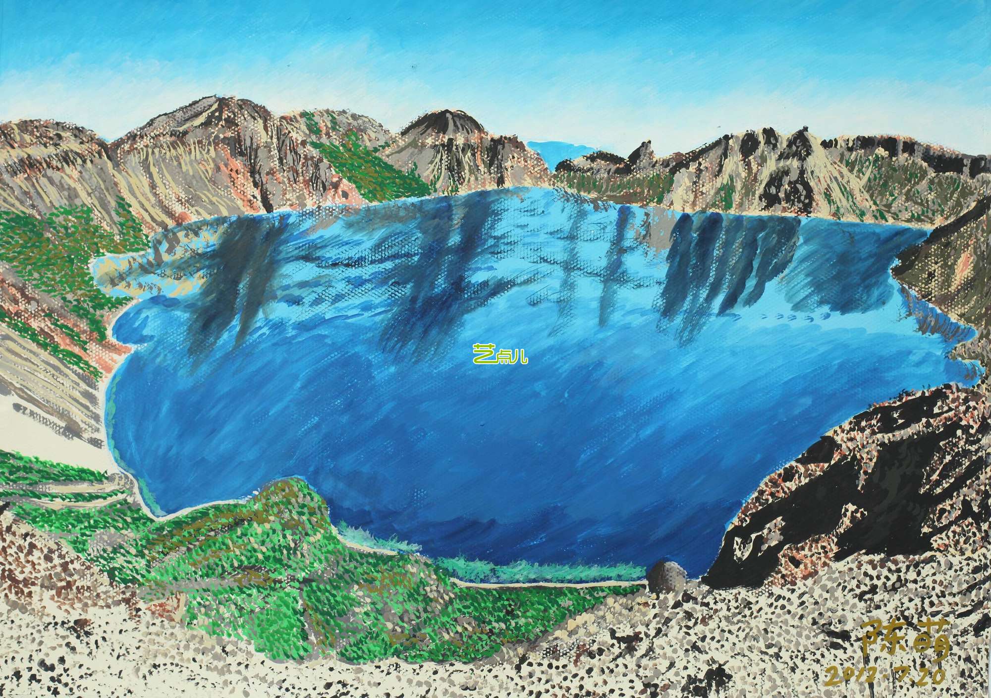 长白山天池是怎么形成的?长白山天池是活火山吗 本文共(1344字)