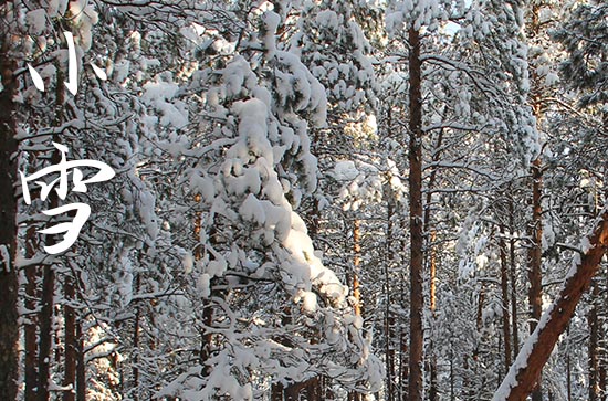二十四节气之小雪节气的由来 二十四节气之小雪节气的由来