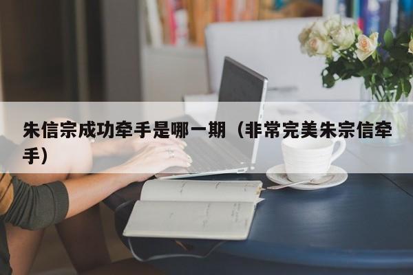 朱信宗成功牵手是哪一期(非常完美朱宗信牵手)