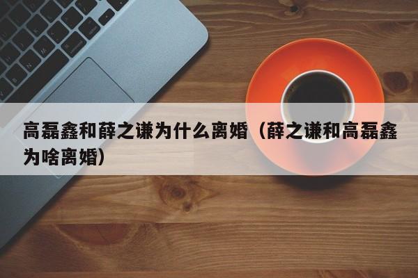 高磊鑫和薛之谦为什么离婚(薛之谦和高磊鑫为啥离婚)