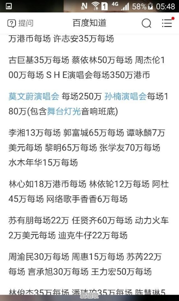 比较早的华语乐坛 比较早的华语乐坛 - 爱唱歌