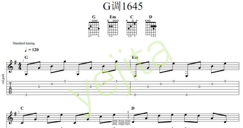 为什么吉他一般都用C选调和G选调,是因为这两个都比较简单 为什么吉他一般都用C选调和G选调,是因为这两个都比较简单 - 爱唱歌