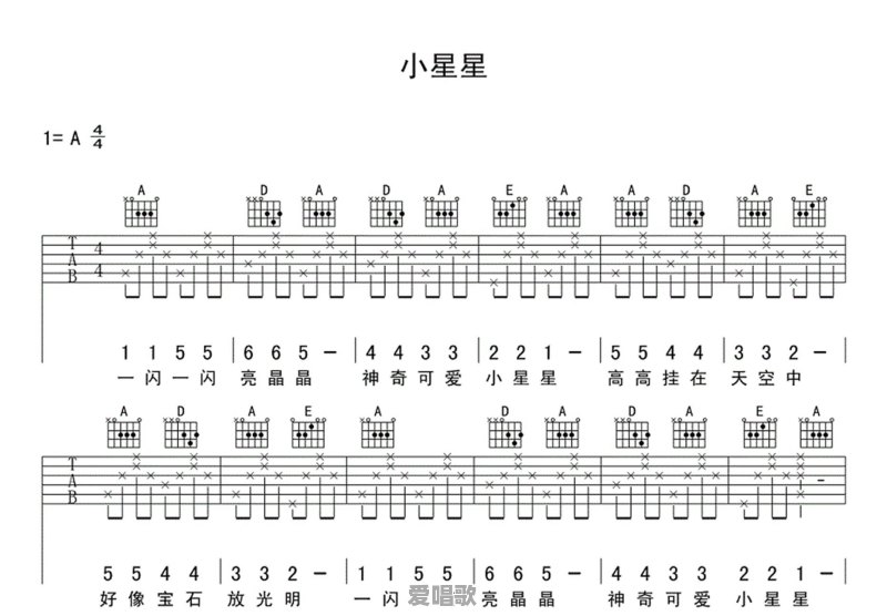 有哪些吉他和弦比较少又适合新手学习的歌曲 有哪些吉他和弦比较少又适合新手学习的歌曲 - 爱唱歌