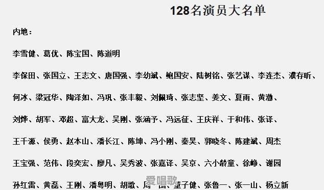 为什么刘德华的虎扑排名要比张国荣要高 为什么刘德华的虎扑排名要比张国荣要高 - 爱唱歌