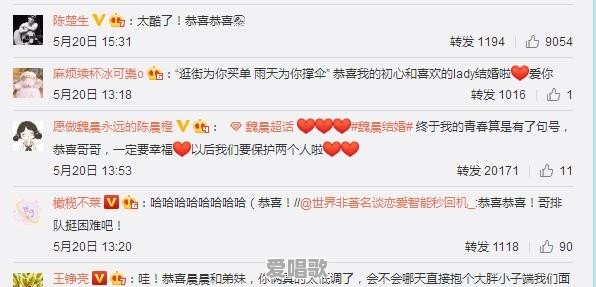 为什么说魏晨官宣结婚从祝福中能折射与快男的关系 为什么说魏晨官宣结婚从祝福中能折射与快男的关系 - 爱唱歌