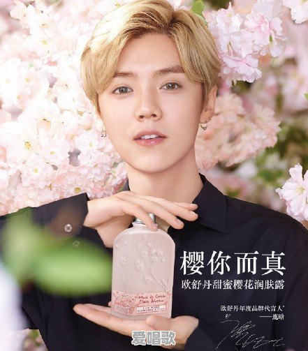 鹿晗做过什么广告 - 爱唱歌
