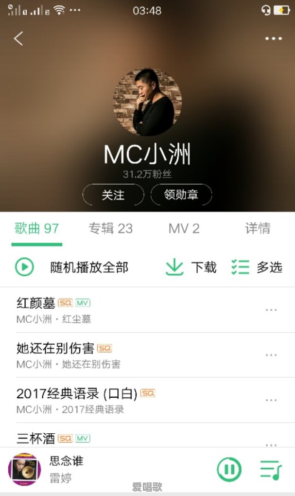 小洲有哪些成名曲 小洲有哪些成名曲 - 爱唱歌