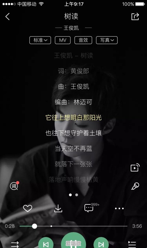 王俊凯《树读》歌词 王俊凯《树读》歌词 - 爱唱歌