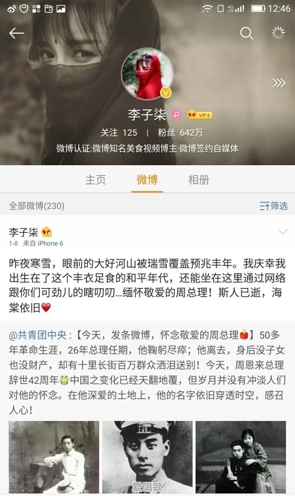 网上关于李子柒的信息都是真实的吗 - 爱唱歌